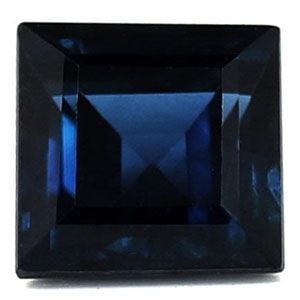 Loose Sapphire Gemstone - GIA Square 1.0ct Blue EC (1 of 1)