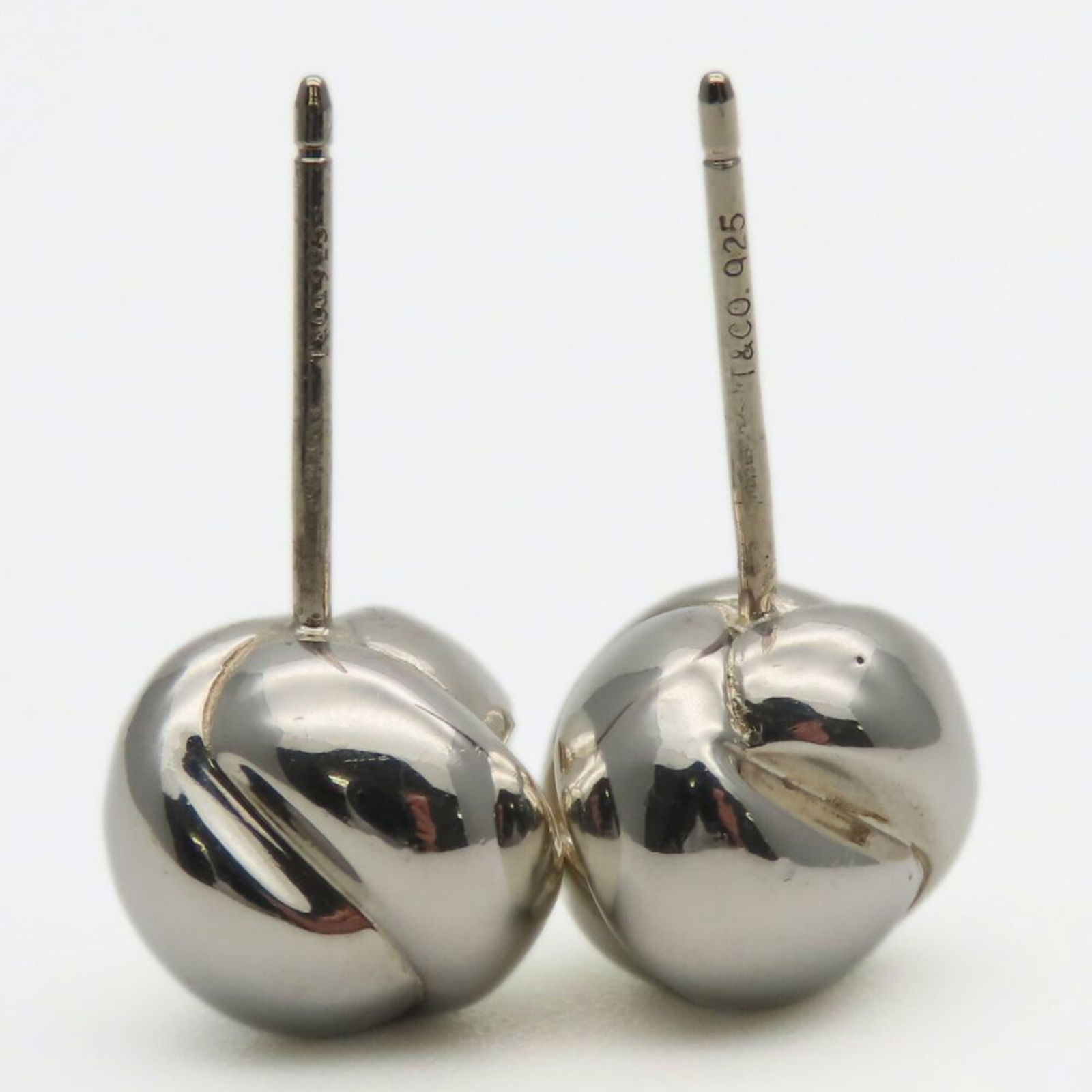 925 Tiffany Stud Earrings Silver - 4