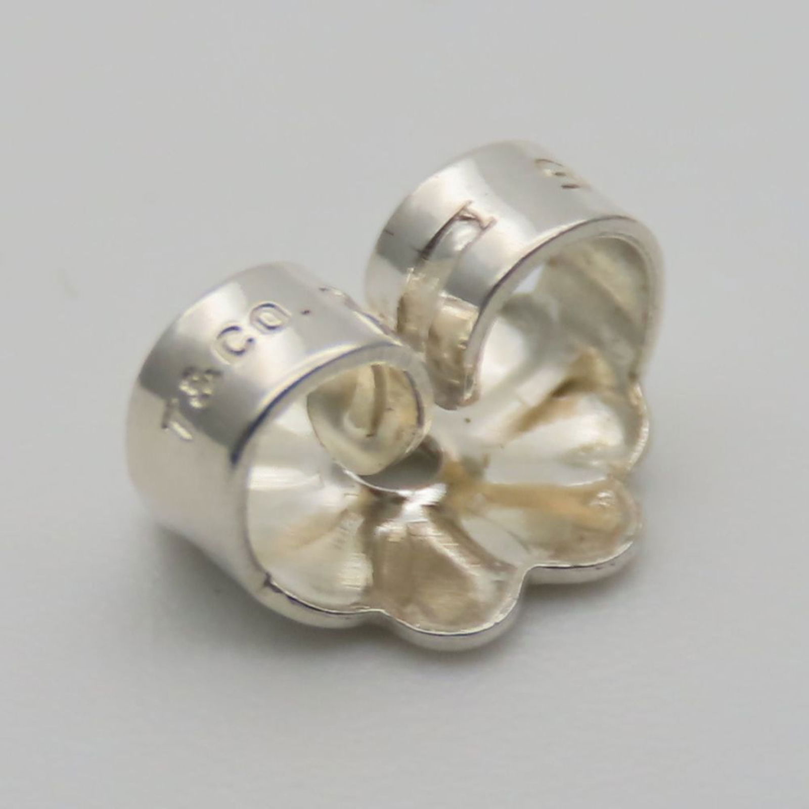 925 Tiffany Stud Earrings Silver - 6