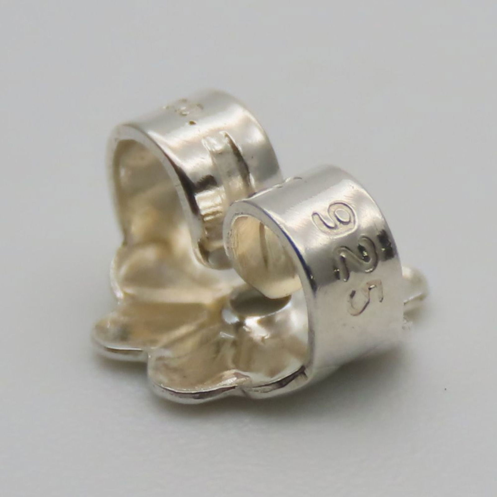 925 Tiffany Stud Earrings Silver - 7