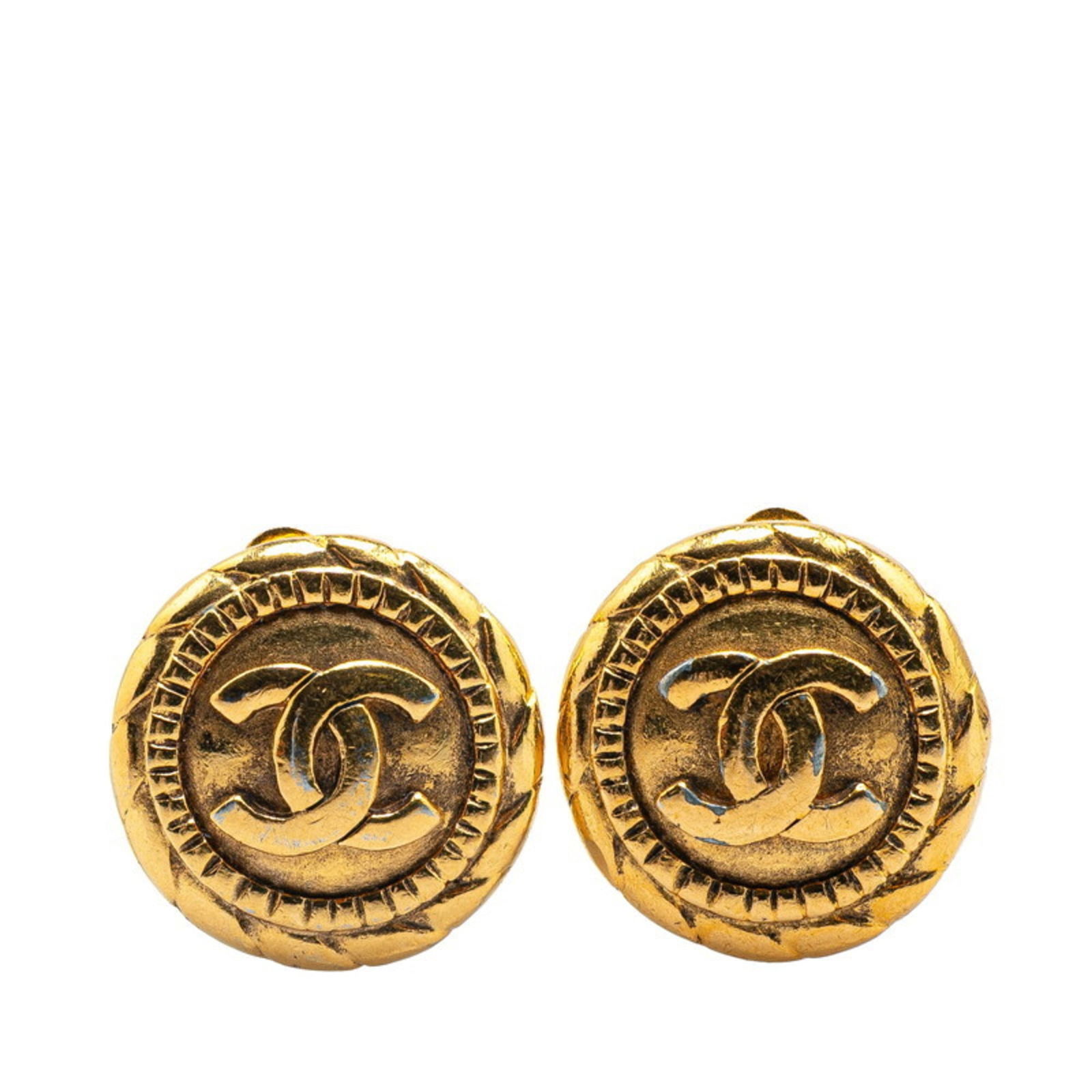 Earrings Chanel Clip: Earrings Chanel Clip This listing features Earrings Chanel Clip. Item specifics are provided below. Item Specifics: Brand: Chanel Type: Clip Earrings Gender: Women Color: Gold Size (Hxwxd): 22.20mm x