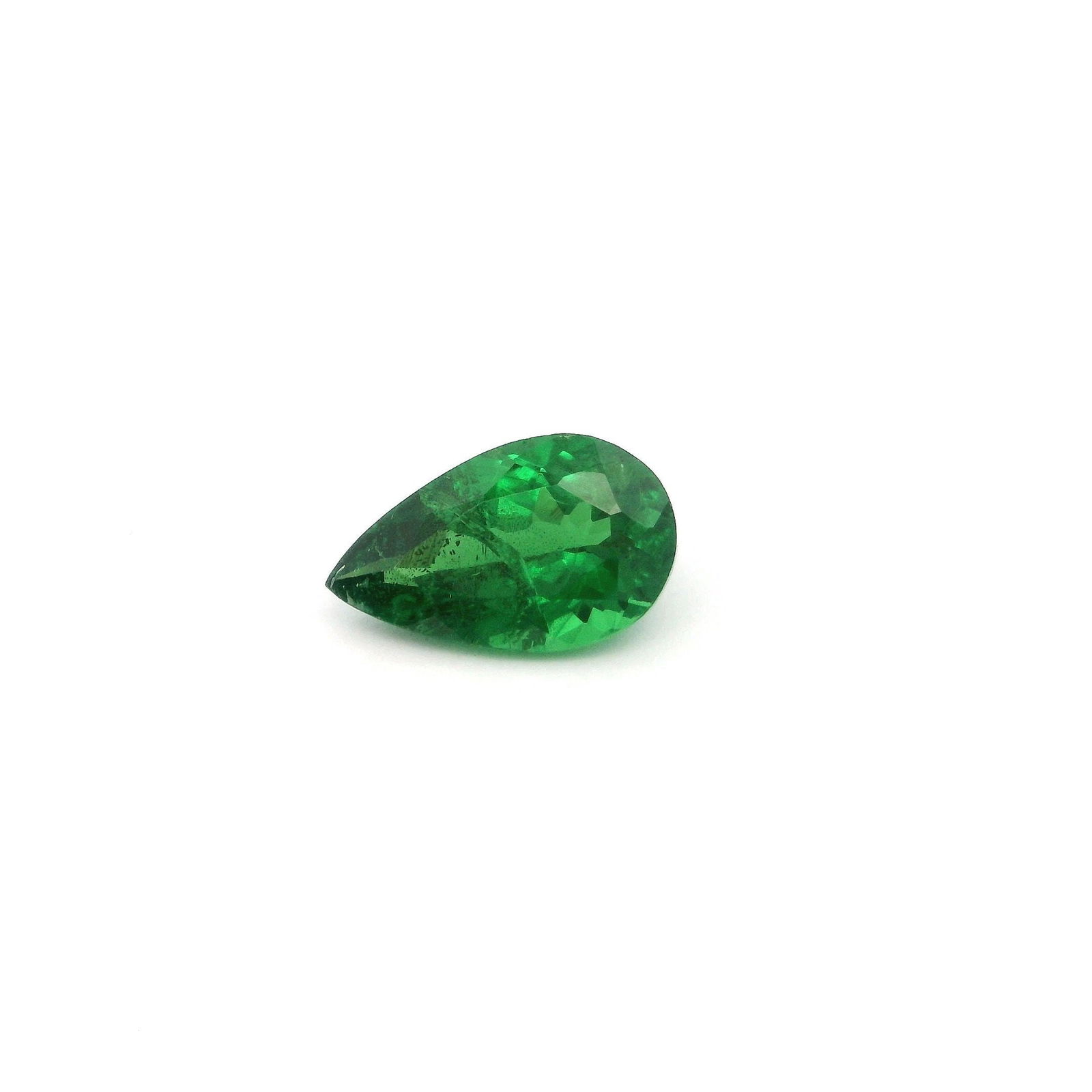Loose Garnet Gemstone - Pear 1.05ct Green SI: Loose Garnet Gemstone - Pear 1.05ct Green SI This listing features Loose Garnet Gemstone - Pear 1.05ct Green SI. Item specifics are provided below. Item Specifics: Type: Garnet Carat: 1.05 Cut: