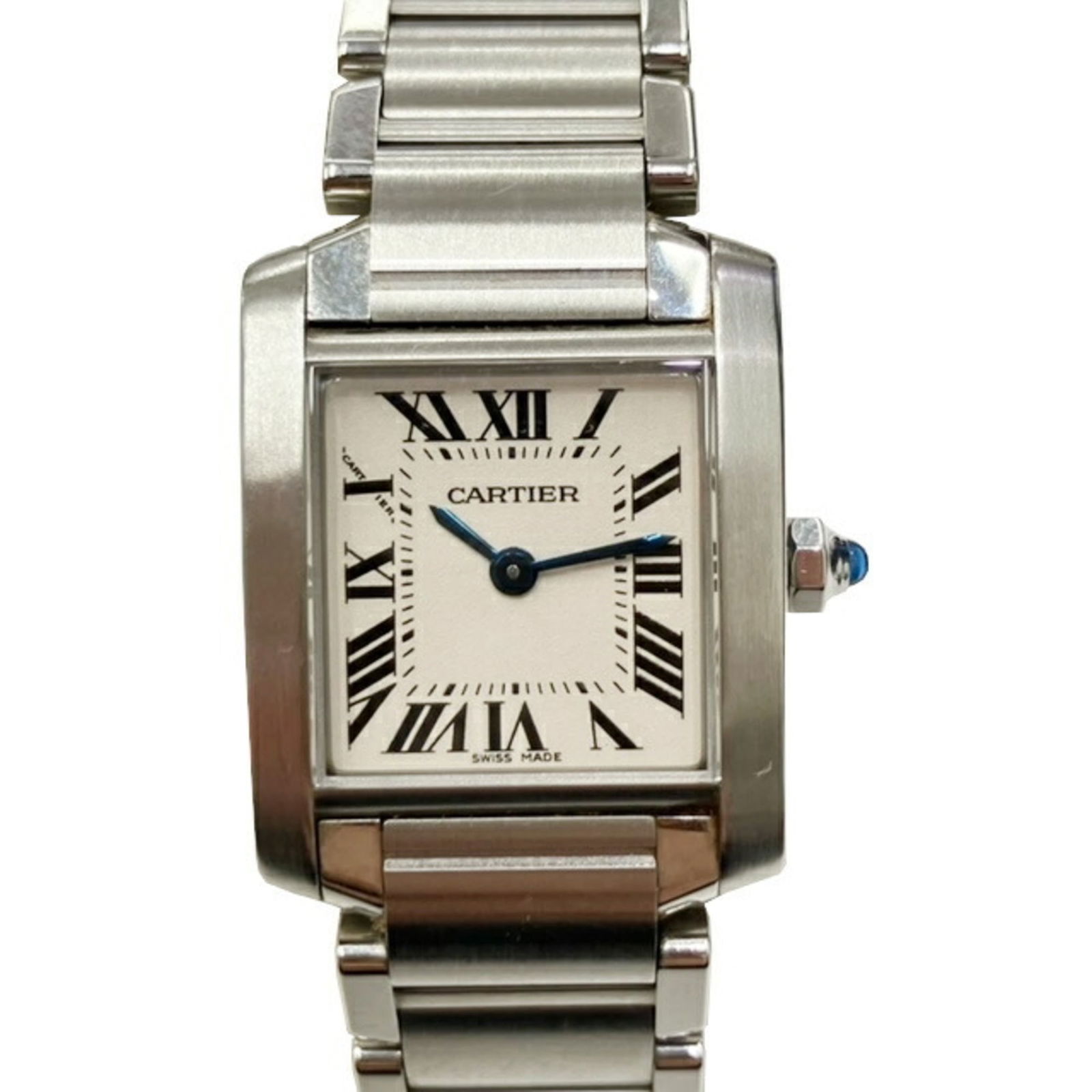 Wristwatch Cartier: Wristwatch Cartier This listing features Wristwatch Cartier. Item specifics are provided below. Item Specifics: Brand: Cartier Type: Wristwatch Gender: Women Material (Case): Stainless Steel