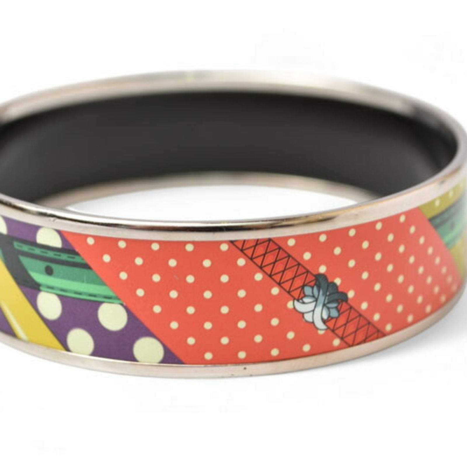 Leather - Hermes Bangle Enamel - 5