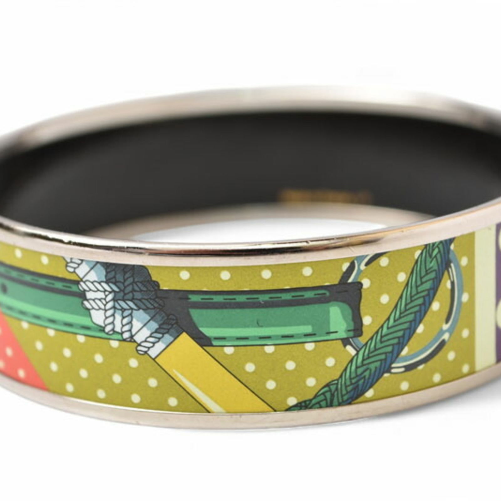 Leather - Hermes Bangle Enamel - 6