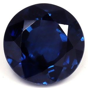 Loose Sapphire Gemstone - Round 1.16ct Blue SI (1 of 1)