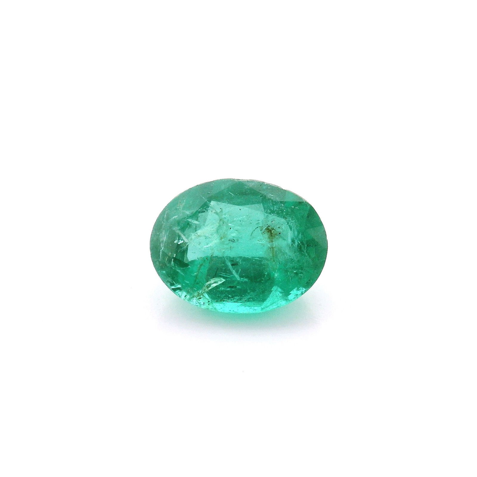 Loose Emerald Gemstone - GSI Oval 1.9ct Green MI (1 of 1)