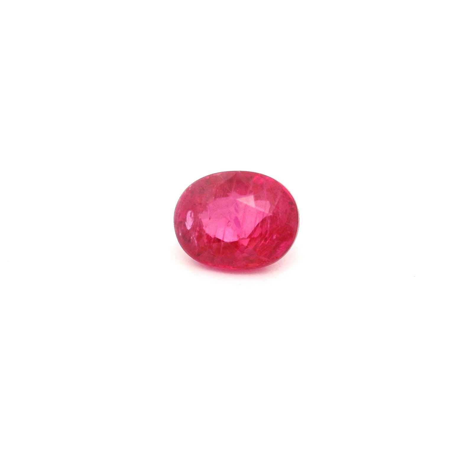 Loose Ruby Gemstone - GSI Oval 1.11ct Red SI (1 of 1)