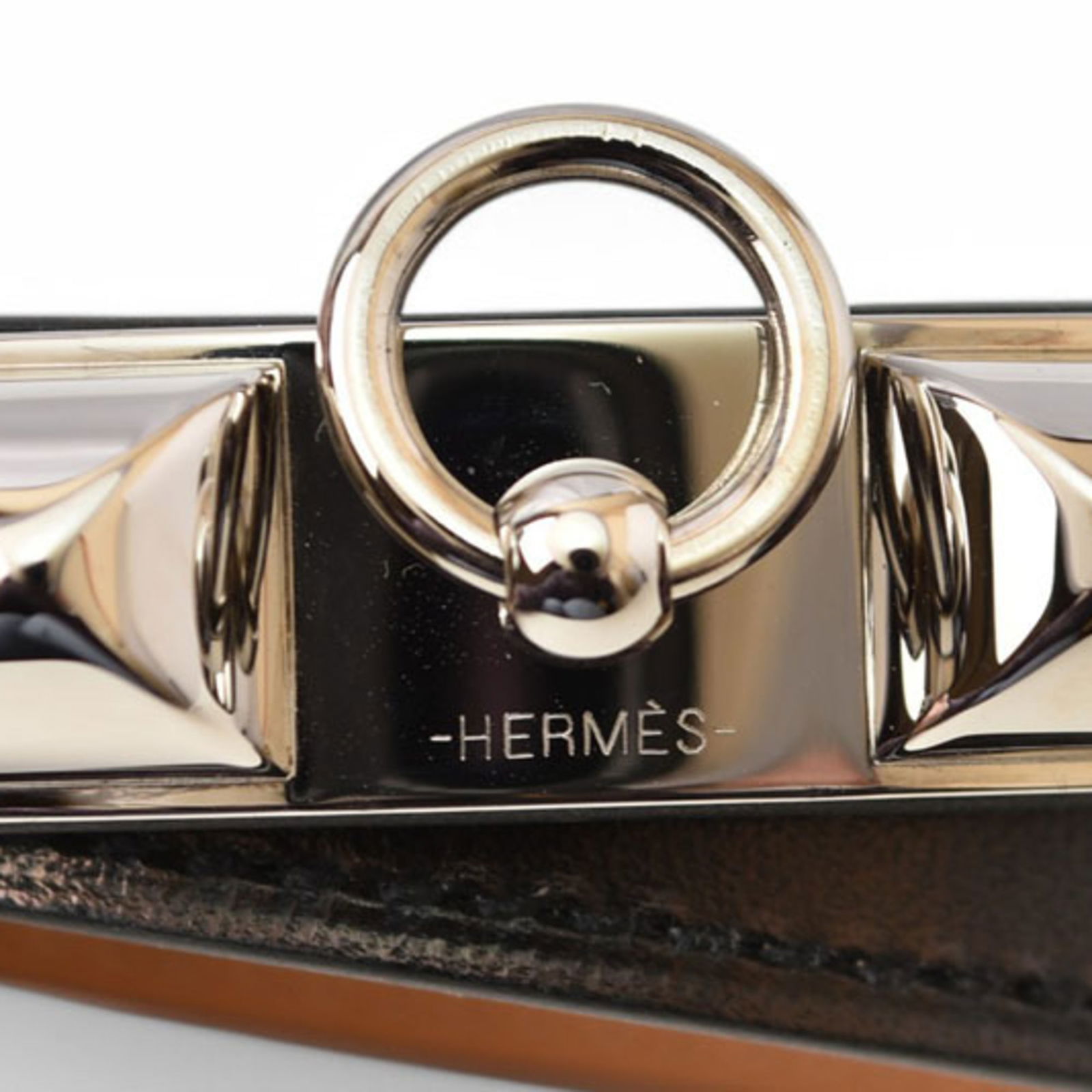Leather Hermes Bangle - 8
