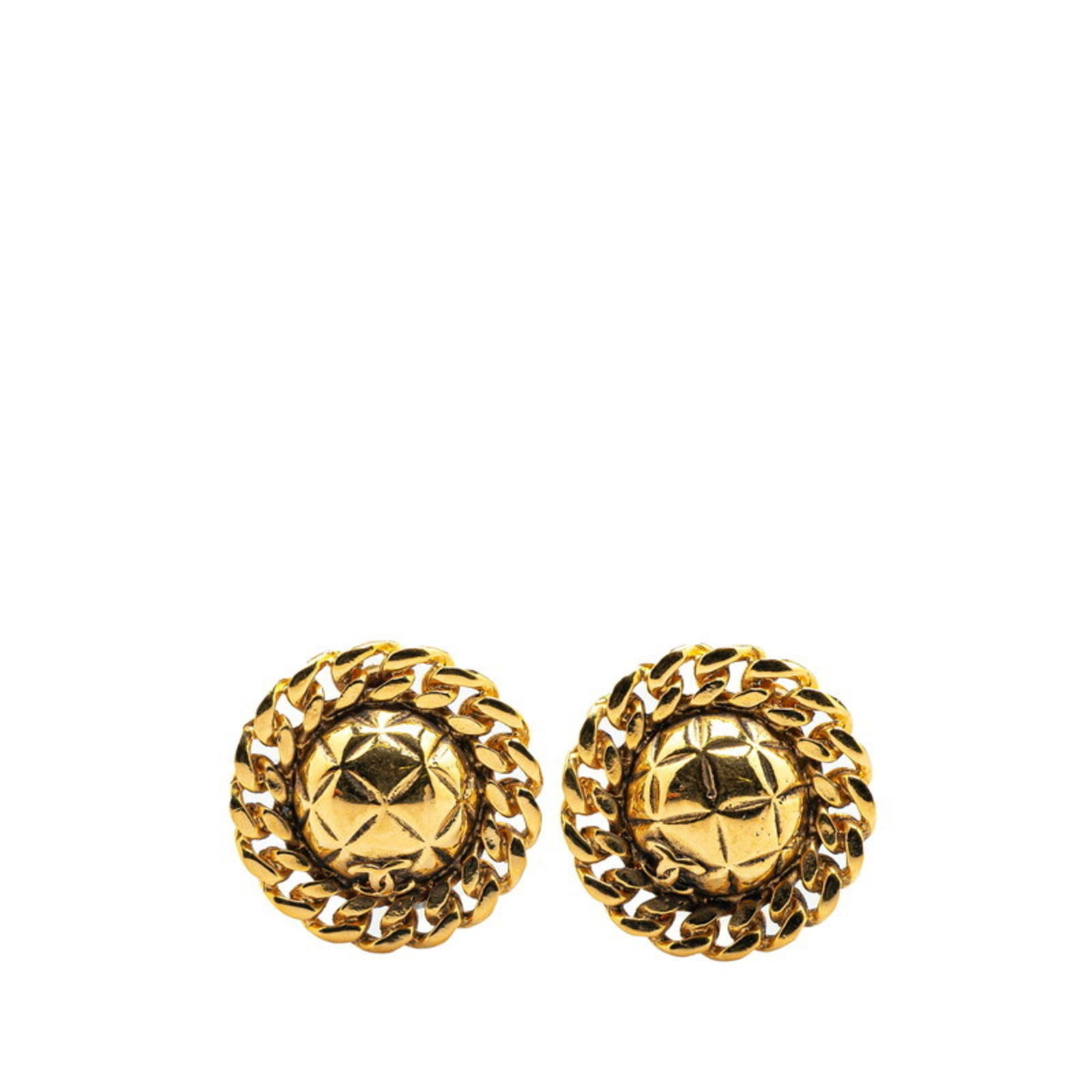 Earrings Chanel Clip: Earrings Chanel Clip This listing features Earrings Chanel Clip. Item specifics are provided below. Item Specifics: Brand: Chanel Type: Clip Earrings Gender: Women Color: Gold Size (Hxwxd): 31.70mm x