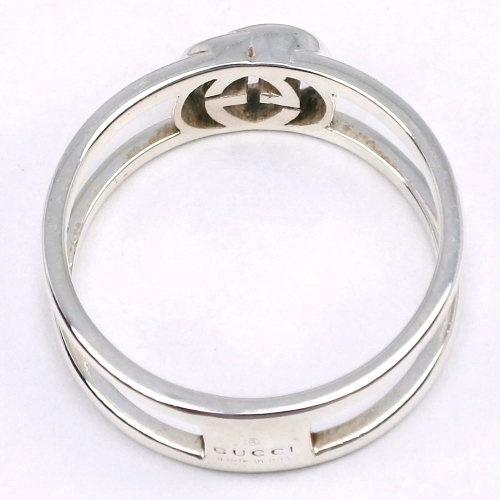 925 Gucci Band Ring Silver - 3