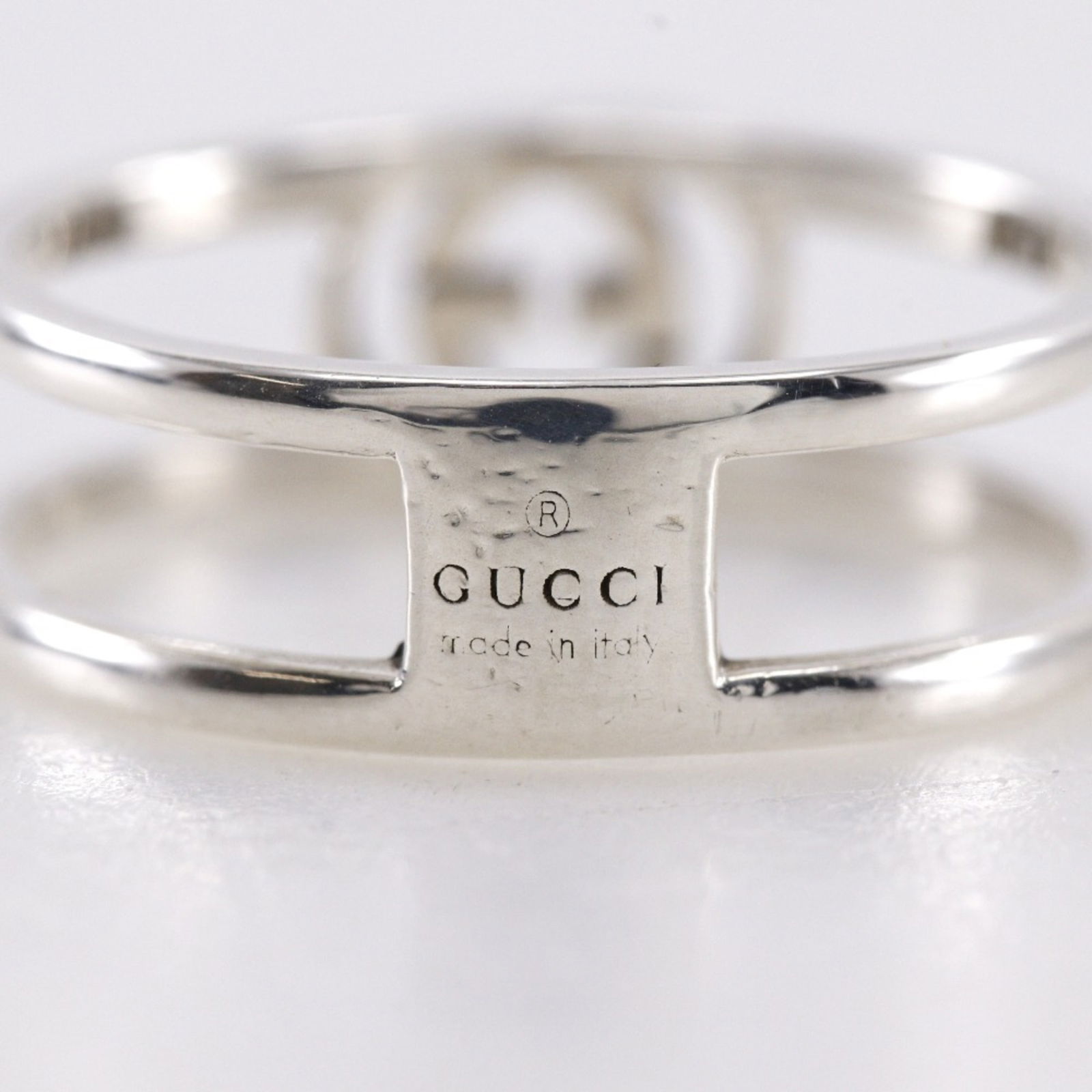 925 Gucci Band Ring Silver - 5