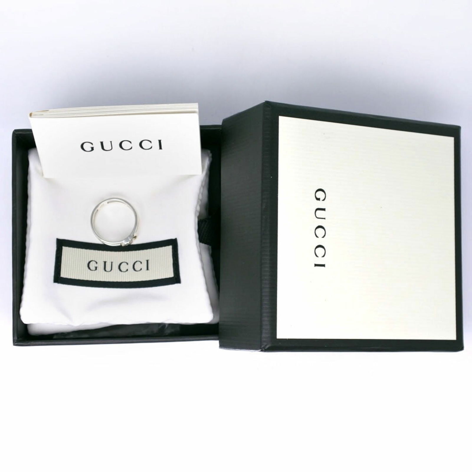 925 Gucci Band Ring Silver - 7