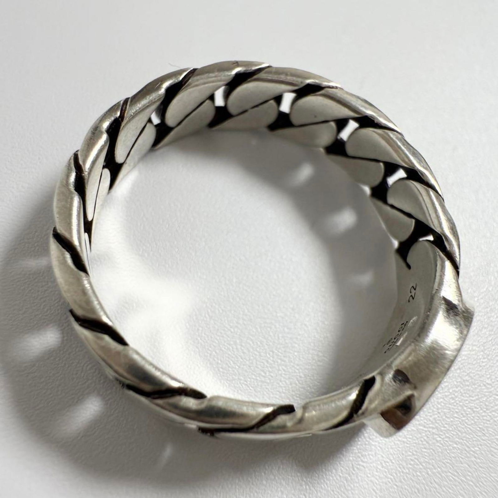 925 Gucci Band Ring Silver - 6