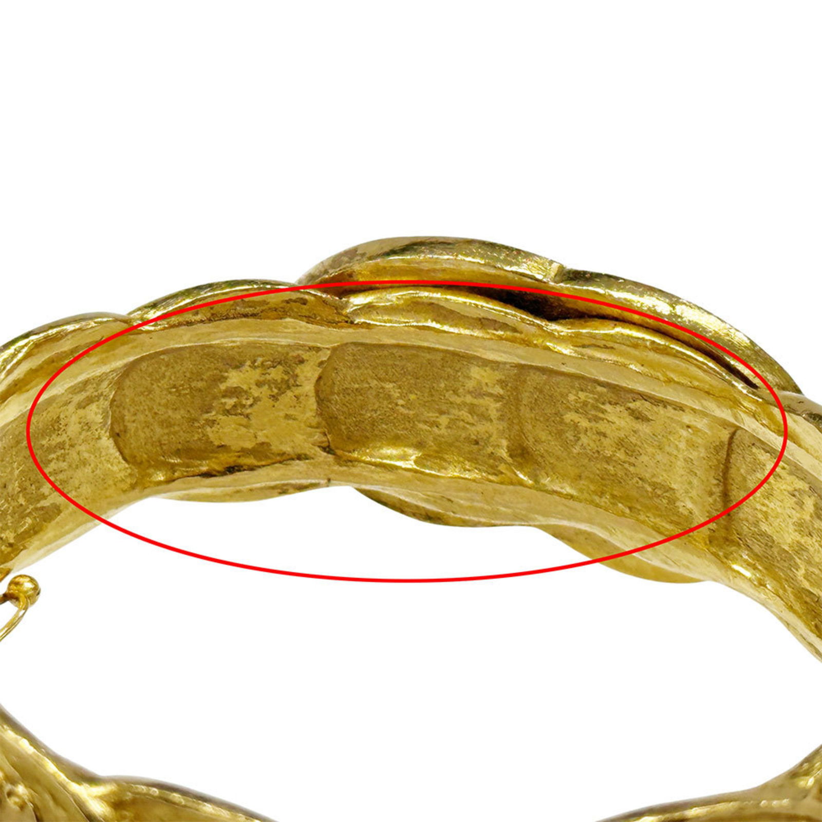 Plating Chanel Bangle Gold - 12