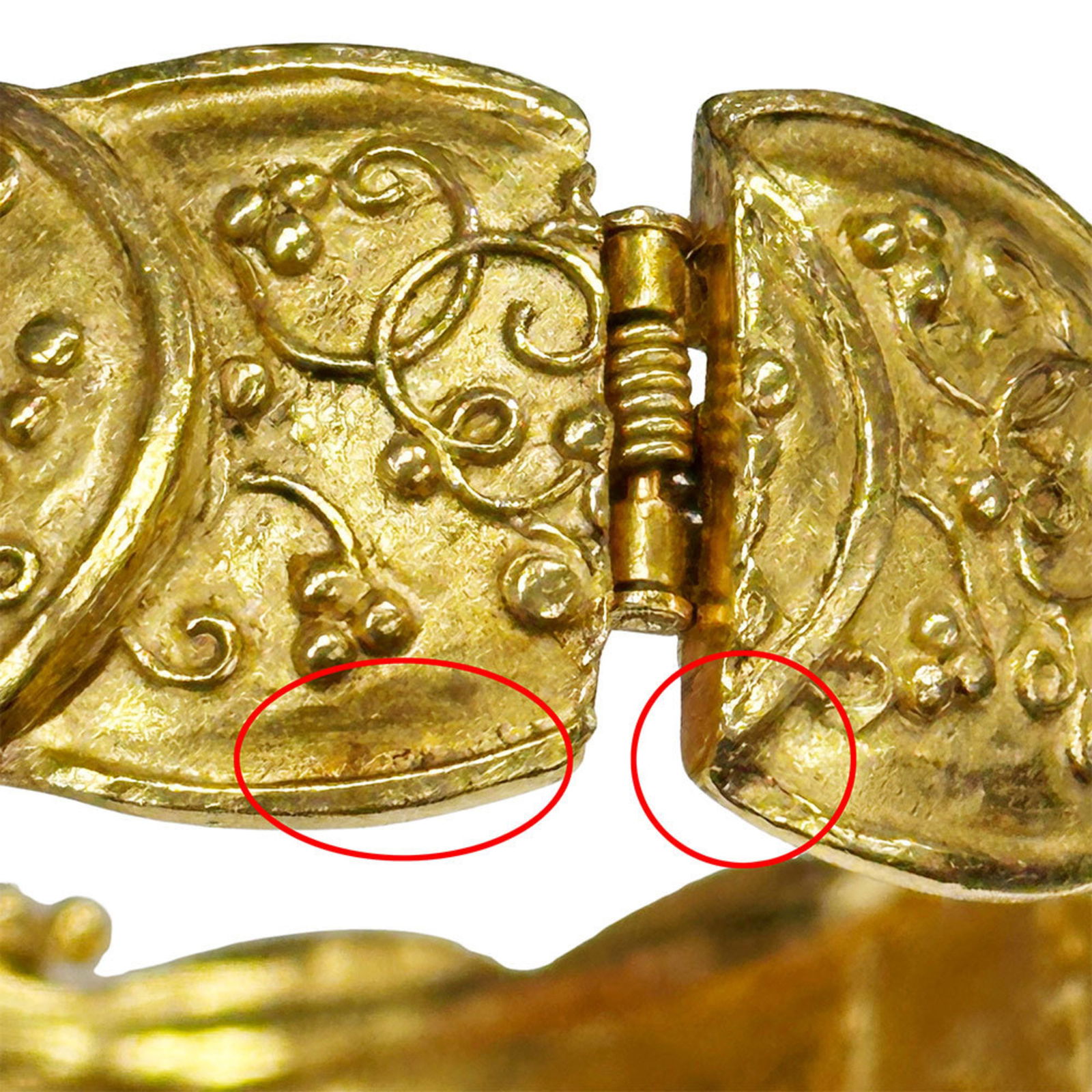 Plating Chanel Bangle Gold - 14