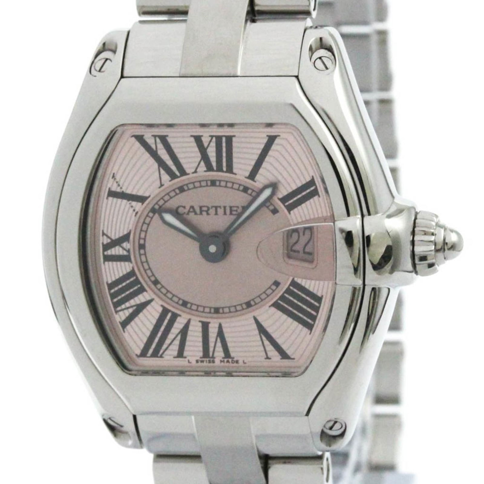 Wristwatch Cartier: Wristwatch Cartier This listing features Wristwatch Cartier. Item specifics are provided below. Item Specifics: Brand: Cartier Type: Wristwatch Style: Sport Gender: Women Material (Case): Stainless