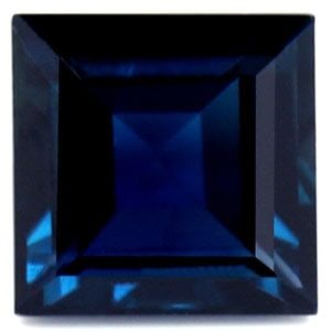 Loose Sapphire Gemstone - GIA Square 1.21ct Blue EC (1 of 1)