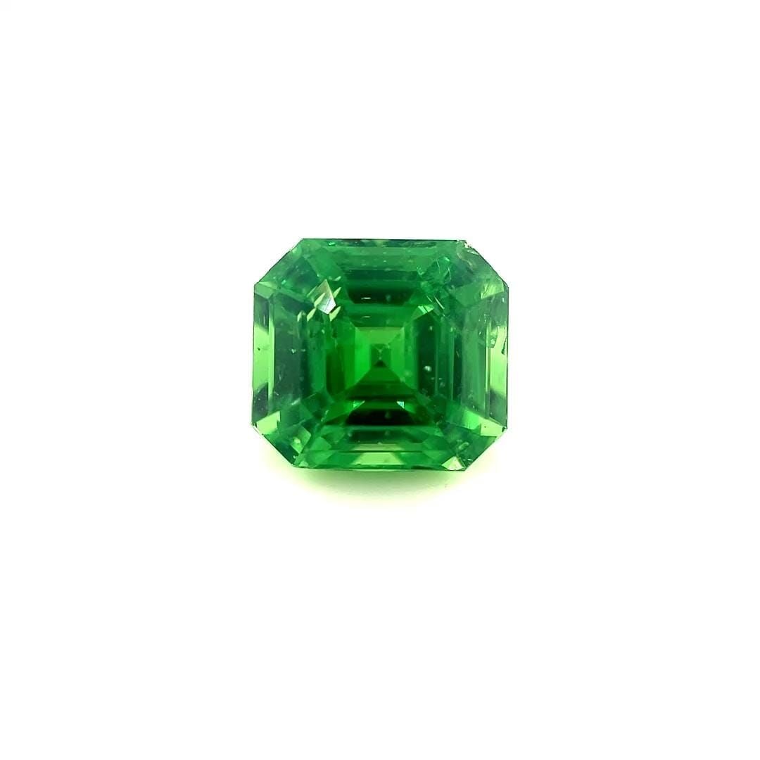 Loose Garnet Gemstone - Emerald 3.02ct Green SI (1 of 1)