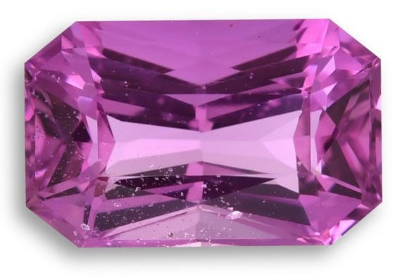 Loose Sapphire Gemstone - Radiant 3.05ct Pink EC (1 of 1)