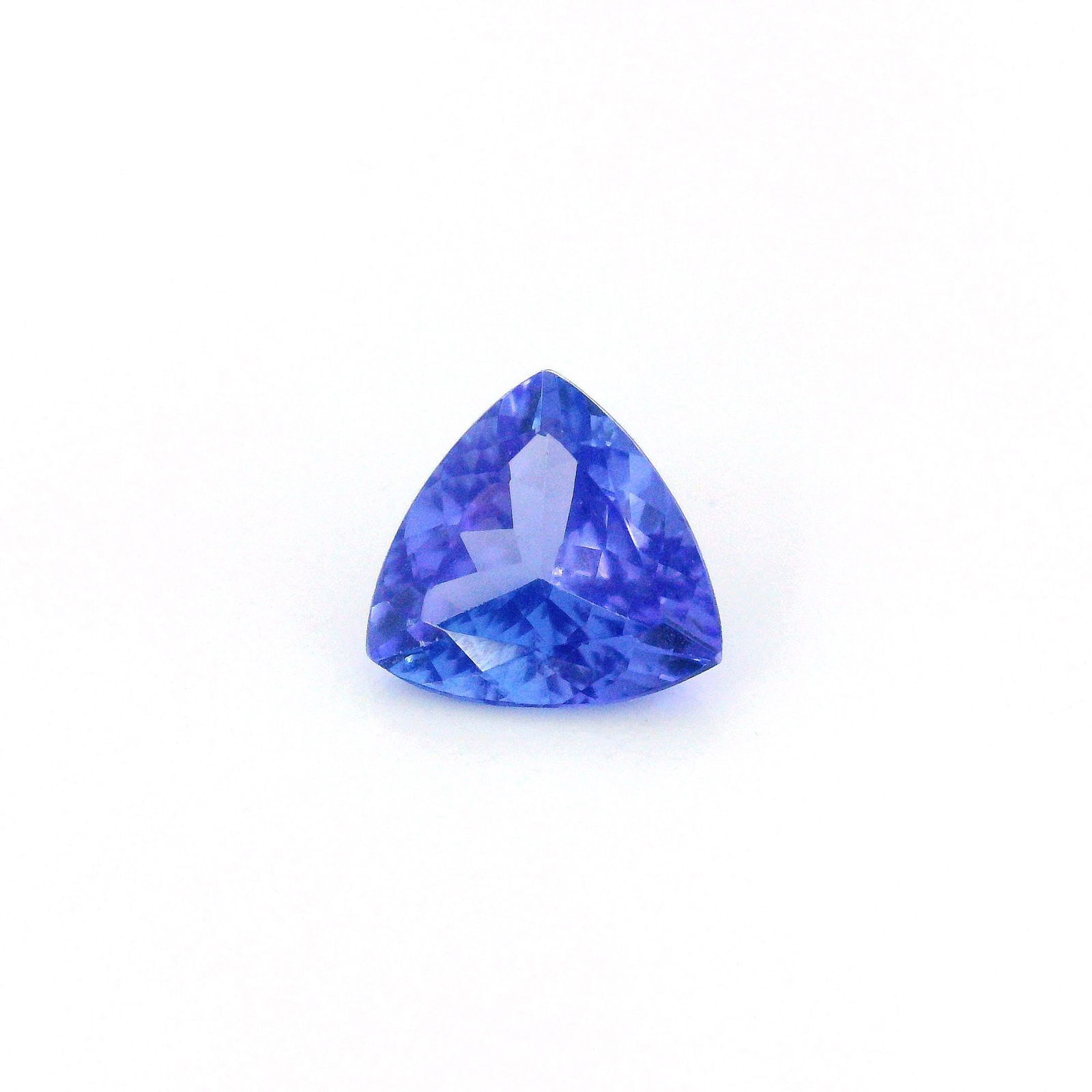 Loose Tanzanite Gemstone - GSI Triangular 1.6ct Blue EC (1 of 1)