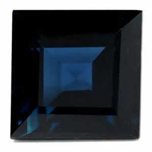 Loose Sapphire Gemstone - Square 2.6ct Blue EC (1 of 1)
