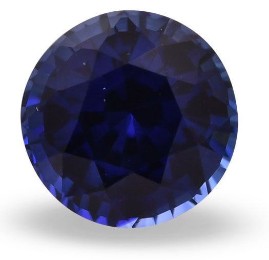 Loose Sapphire Gemstone - Round 1.44ct Blue EC (1 of 1)