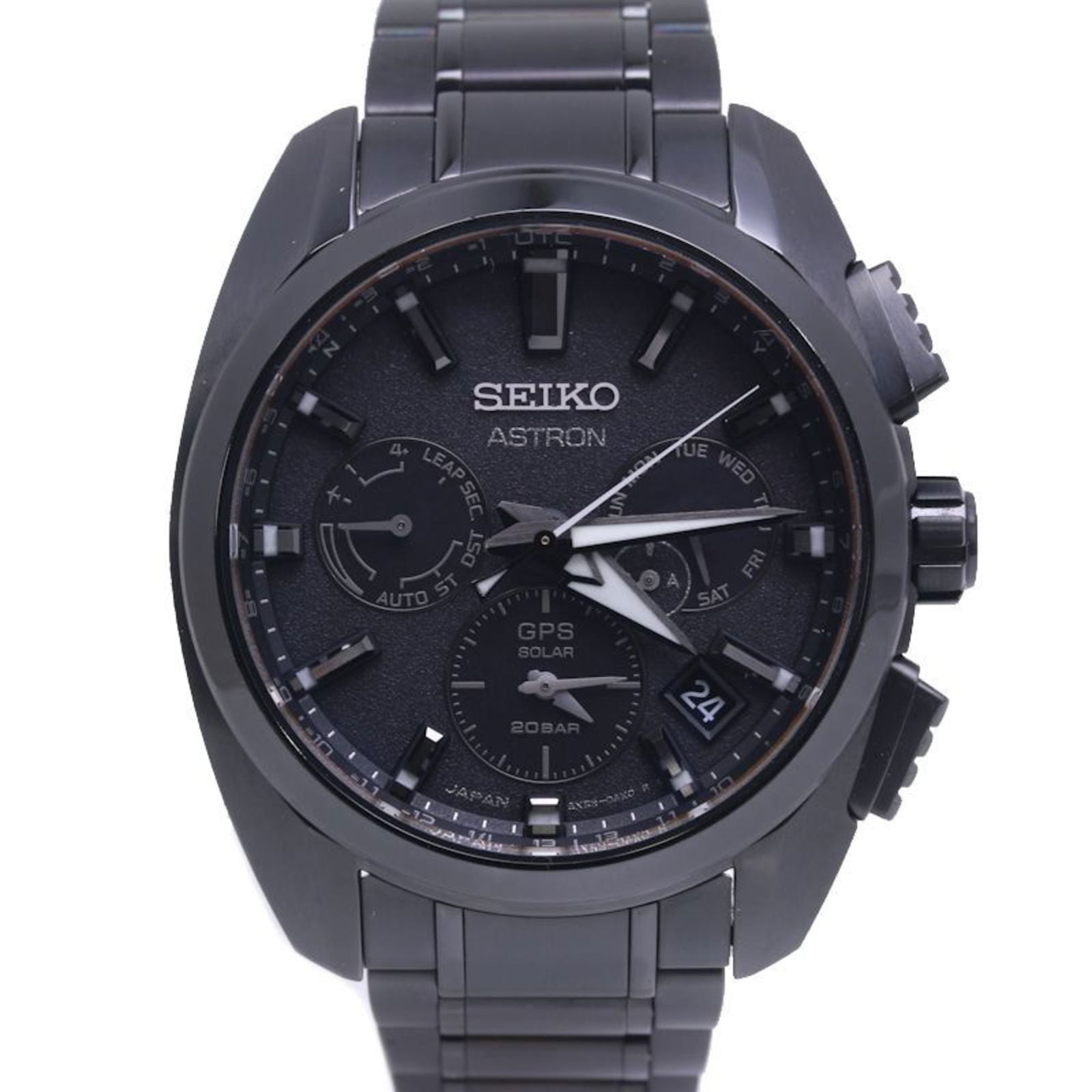 Wristwatch Seiko: Wristwatch Seiko This listing features Wristwatch Seiko. Item specifics are provided below. Item Specifics: Brand: Seiko Type: Wristwatch Gender: Men Material (Case): Titanium Material (Band): Titaniu