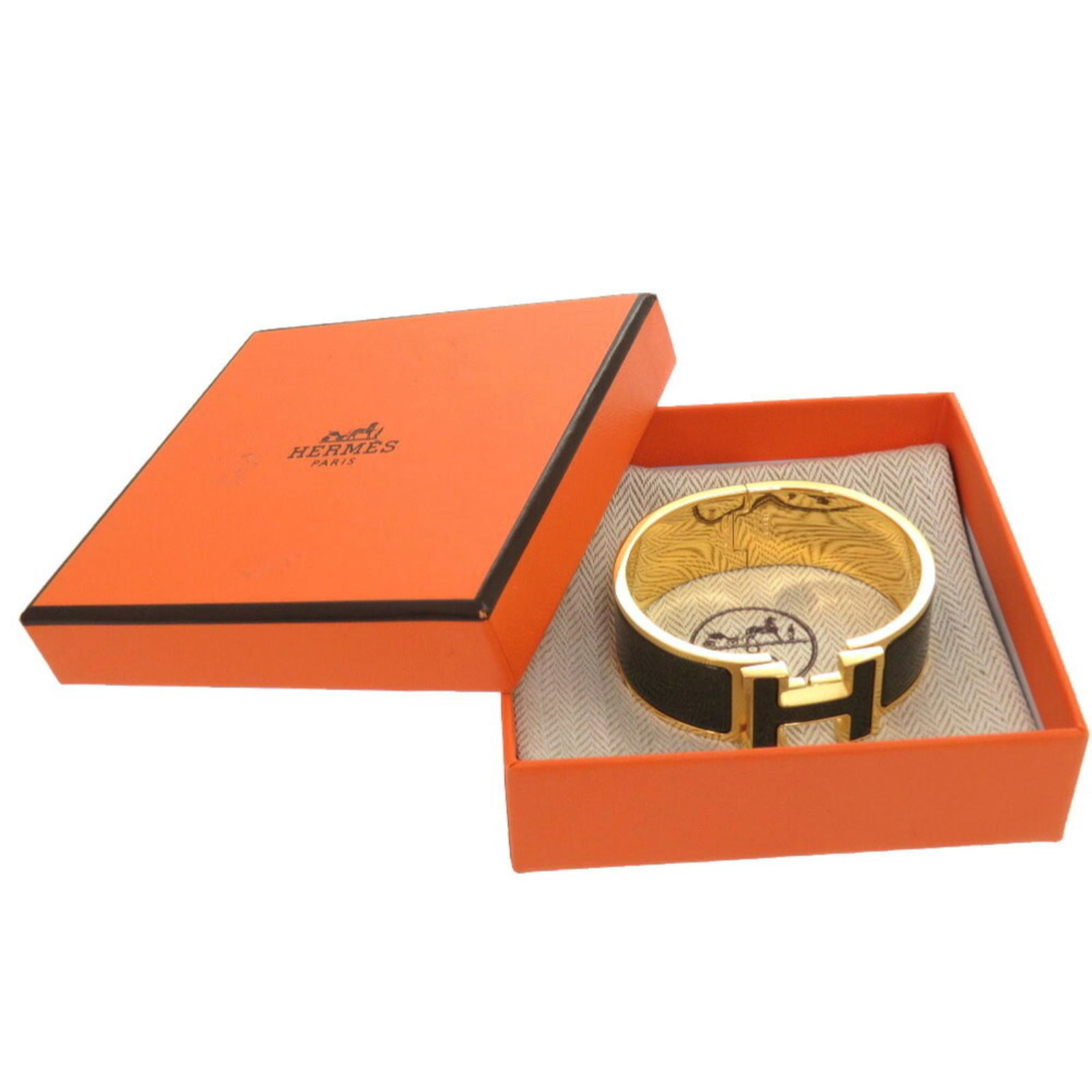 Metal Hermes Bangle - 3