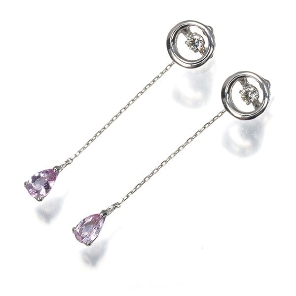 Platinum Diamond 0.1Ct Morganite0.16Ct/ 0.18Ct Drop Earrings 900: Platinum Diamond 0.1Ct Morganite0.16Ct/ 0.18Ct Drop Earrings 900 This listing features Platinum Diamond 0.1Ct Morganite0.16Ct/ 0.18Ct Drop Earrings 900. Item specifics are provided below. Item