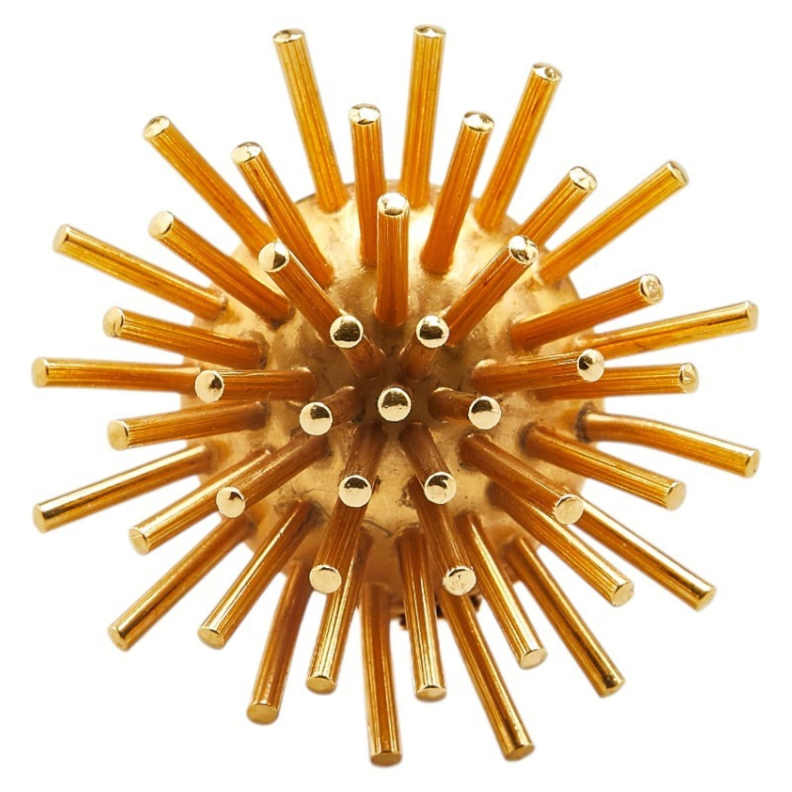 Brooch Hermes: Brooch Hermes This listing features Brooch Hermes. Item specifics are provided below. Item Specifics: Brand: Hermes Type: Brooch Gender: Women Color: Gold Size (Hxwxd): 4.46cm x 4.46cm / 1.75'' x