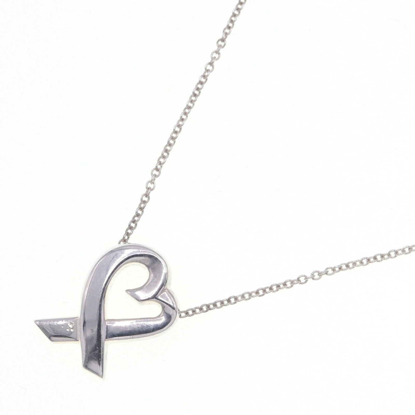 CO Tiffany Necklace Paloma Picasso Loving Heart SV Sterling Silver 925 Pendant Choker Women's: CO Tiffany Necklace Paloma Picasso Loving Heart SV Sterling Silver 925 Pendant Choker Women's TIFFANY & This listing features CO Tiffany Necklace Paloma Picasso Loving Heart SV Sterling Silver 925