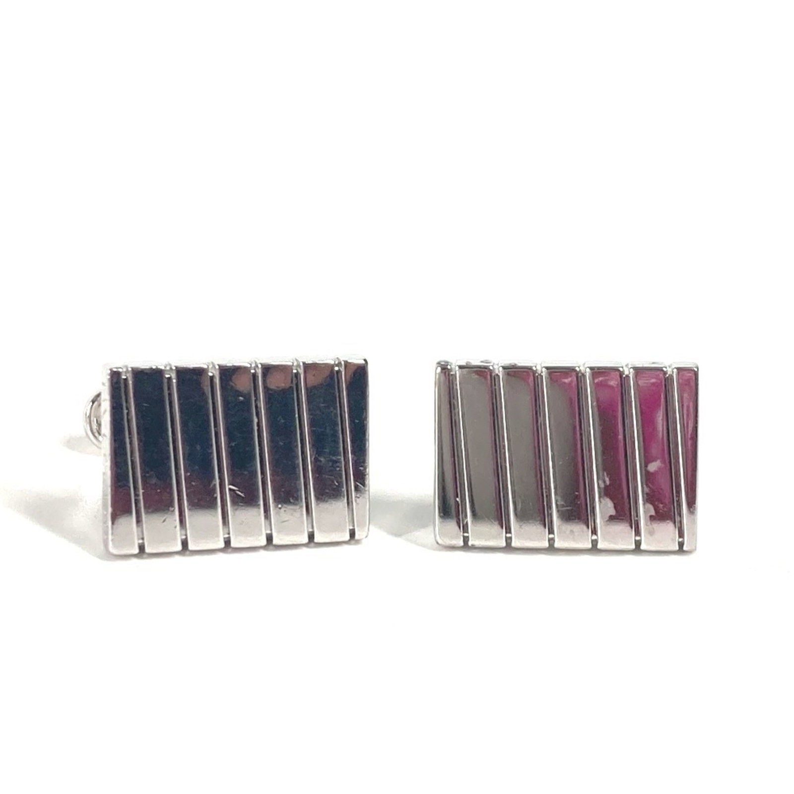925 Bvlgari Cufflinks Silver (1 of 6)