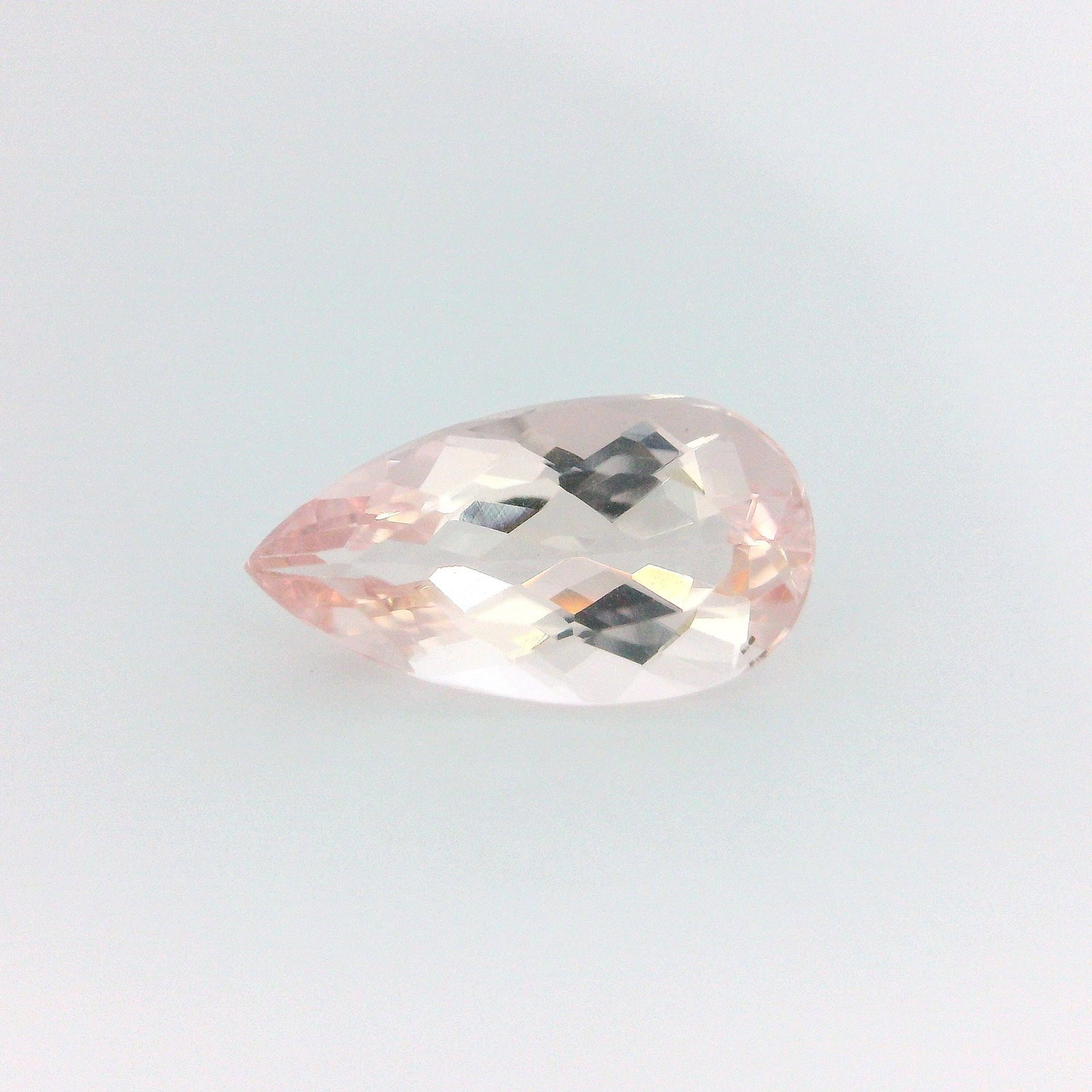 Loose Morganite Gemstone - IGI Pear 2.42ct Pink EC (1 of 1)