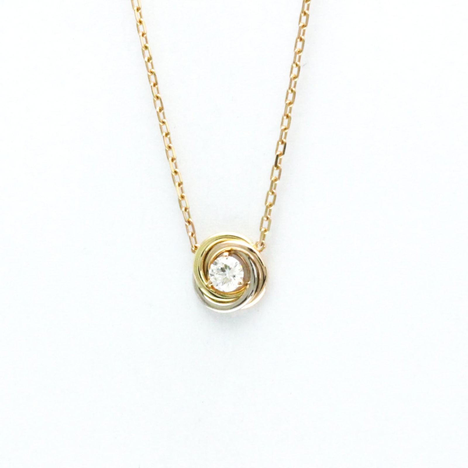 Women Fashion Pendant Necklace (Gold) - Cartier Trinity Diamond Necklace Pink Gold (18K) - White: Women Fashion Pendant Necklace (Gold) - Cartier Trinity Diamond Necklace Pink Gold (18K) - White Gold (18K) - Yellow Gold (18K) Diamond Men This listing features Women Fashion Pendant Necklace (Gold)