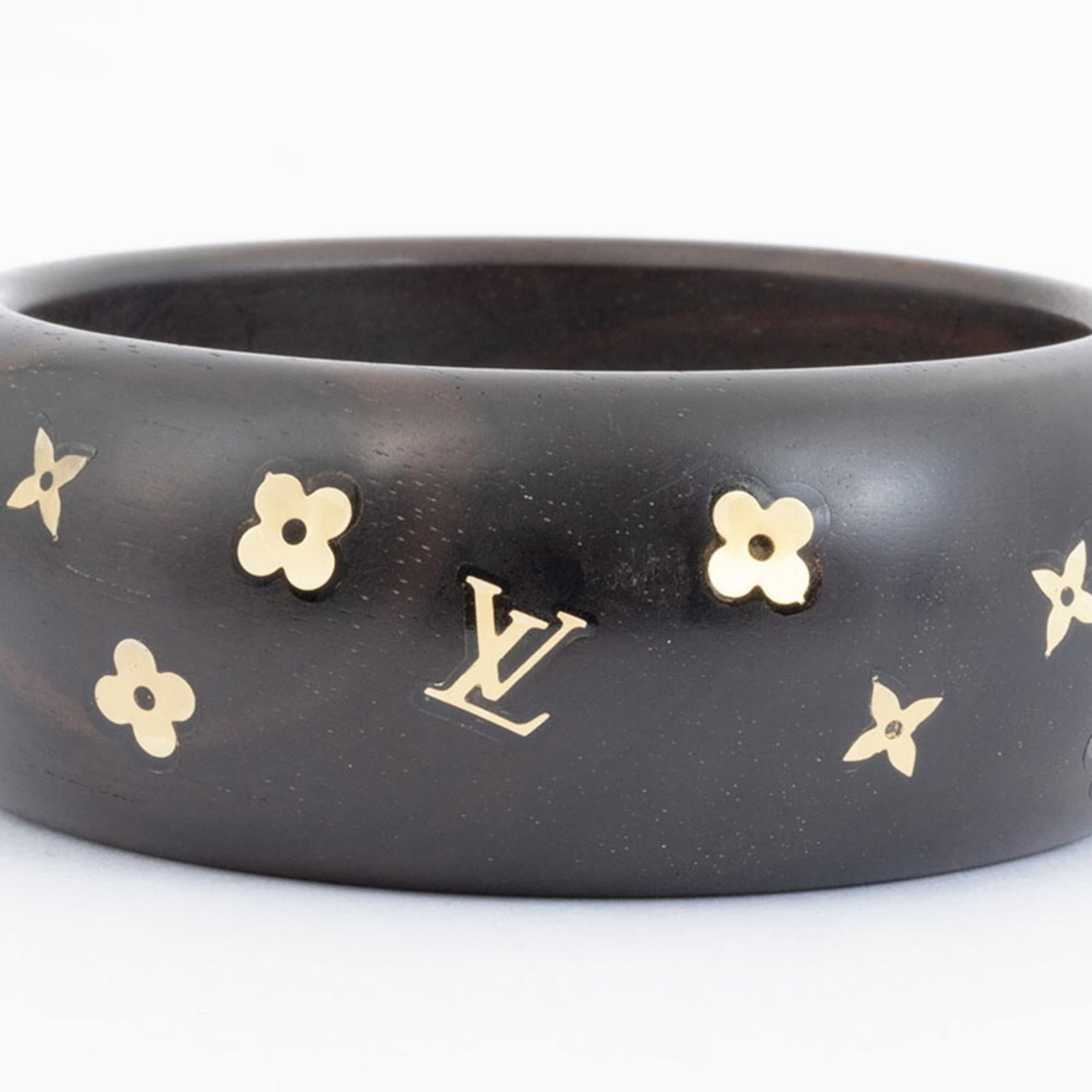 Wood Louis Vuitton Bangle - 2
