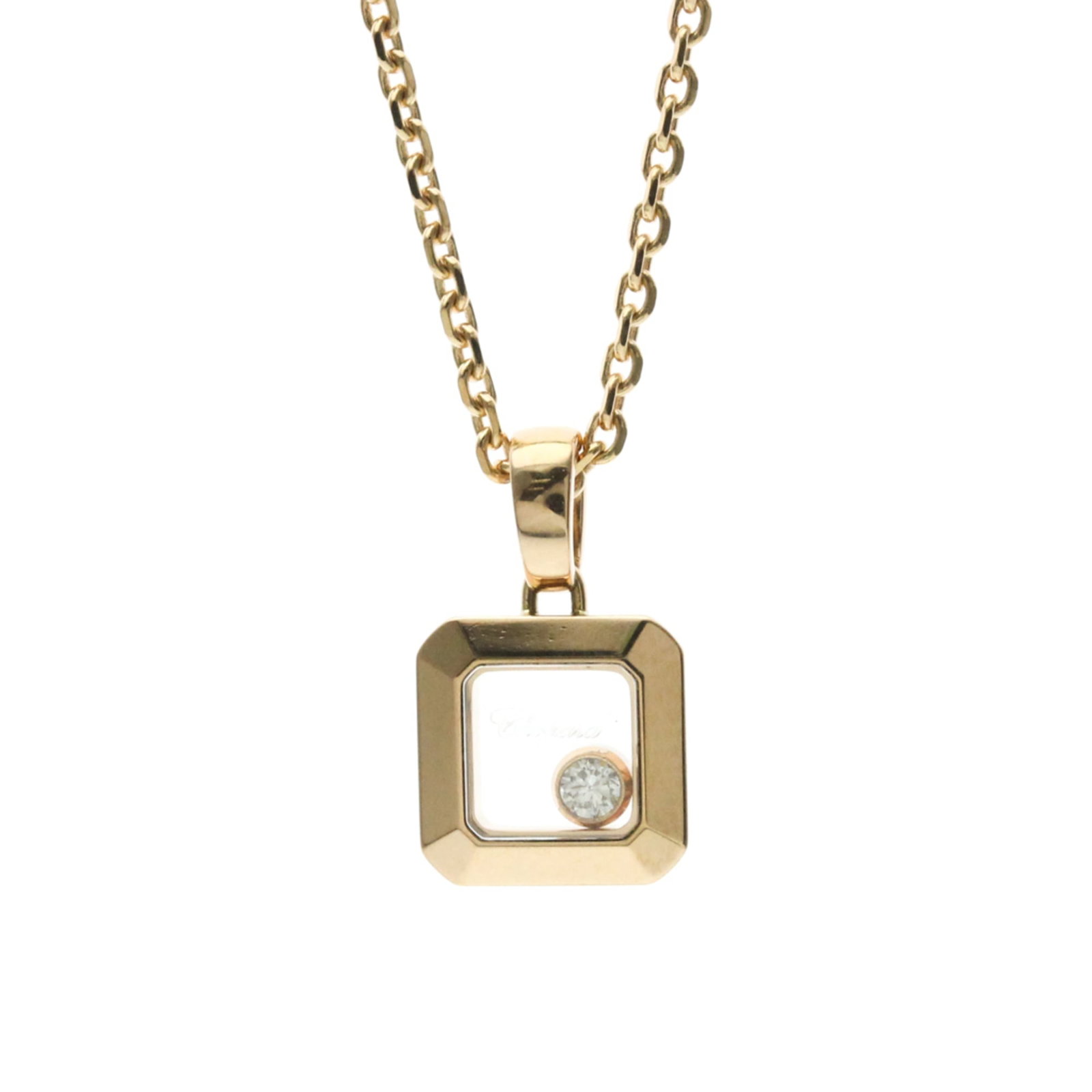 Men Fashion Pendant Necklace (Pink Gold) - Chopard Happy Diamonds Icon Necklace 79A114 Pink Gold: Men Fashion Pendant Necklace (Pink Gold) - Chopard Happy Diamonds Icon Necklace 79A114 Pink Gold (18K) Diamond Women This listing features Men Fashion Pendant Necklace (Pink Gold) - Chopard Happy
