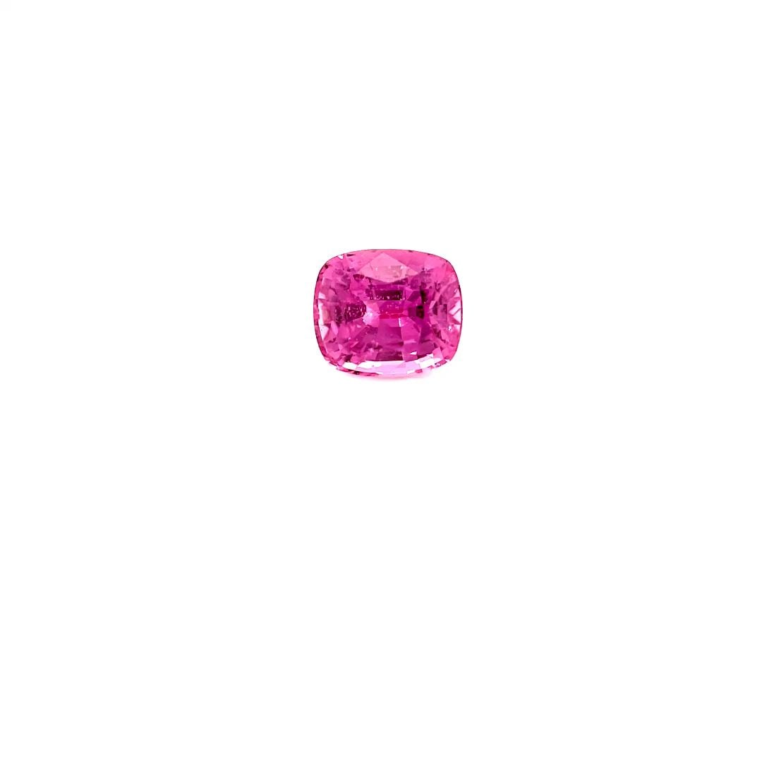 Loose Sapphire Gemstone - Cushion 1.13ct Pink SI: Loose Sapphire Gemstone - Cushion 1.13ct Pink SI This listing features Loose Sapphire Gemstone - Cushion 1.13ct Pink SI. Item specifics are provided below. Item Specifics: Type: Sapphire Carat: 1.13