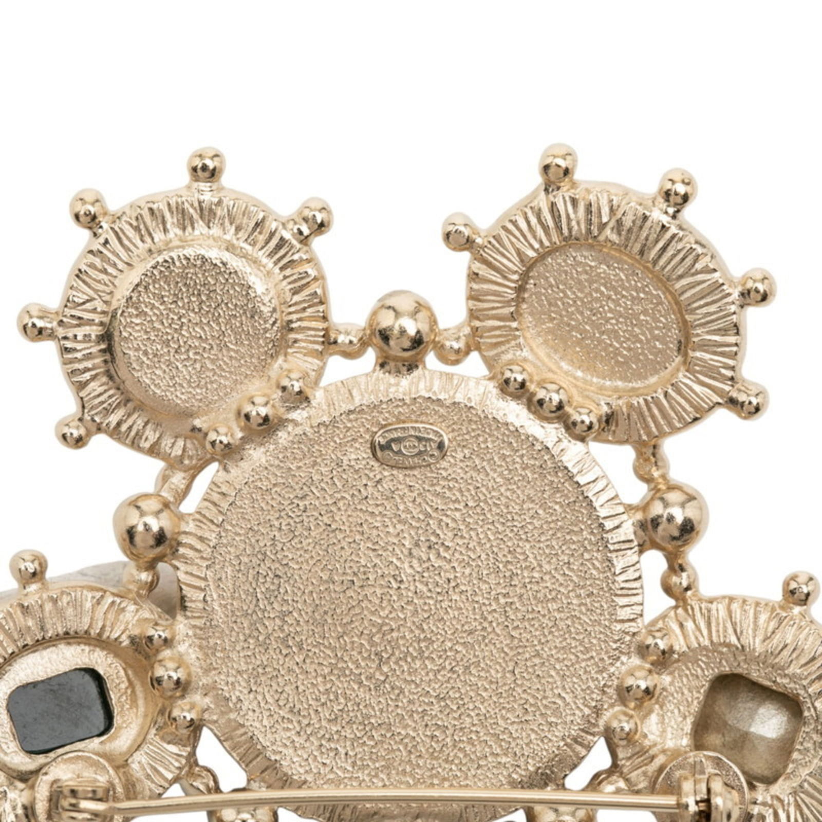 Rhinestone Chanel Brooch - 3