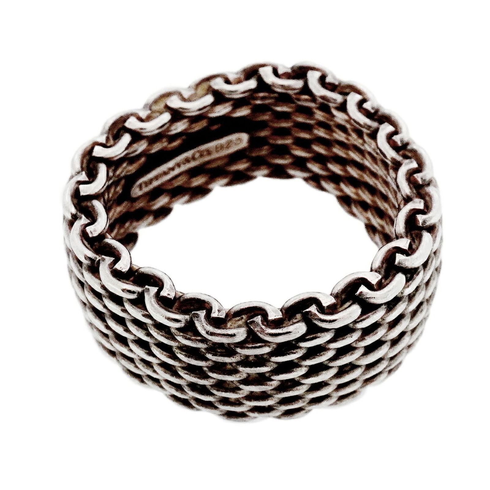 925 Tiffany Band Ring Silver (1 of 7)