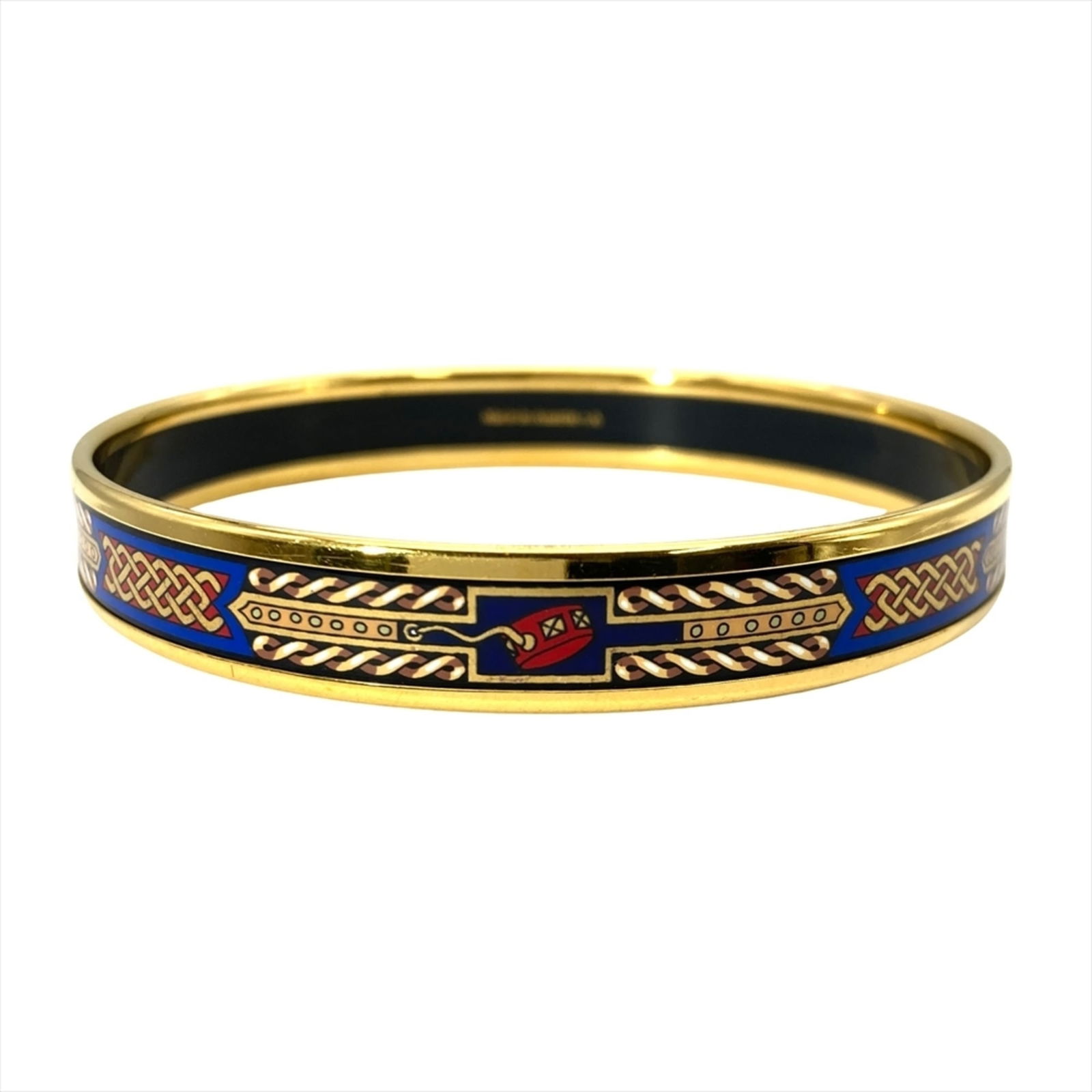 Enamel Hermes Bangle - 3