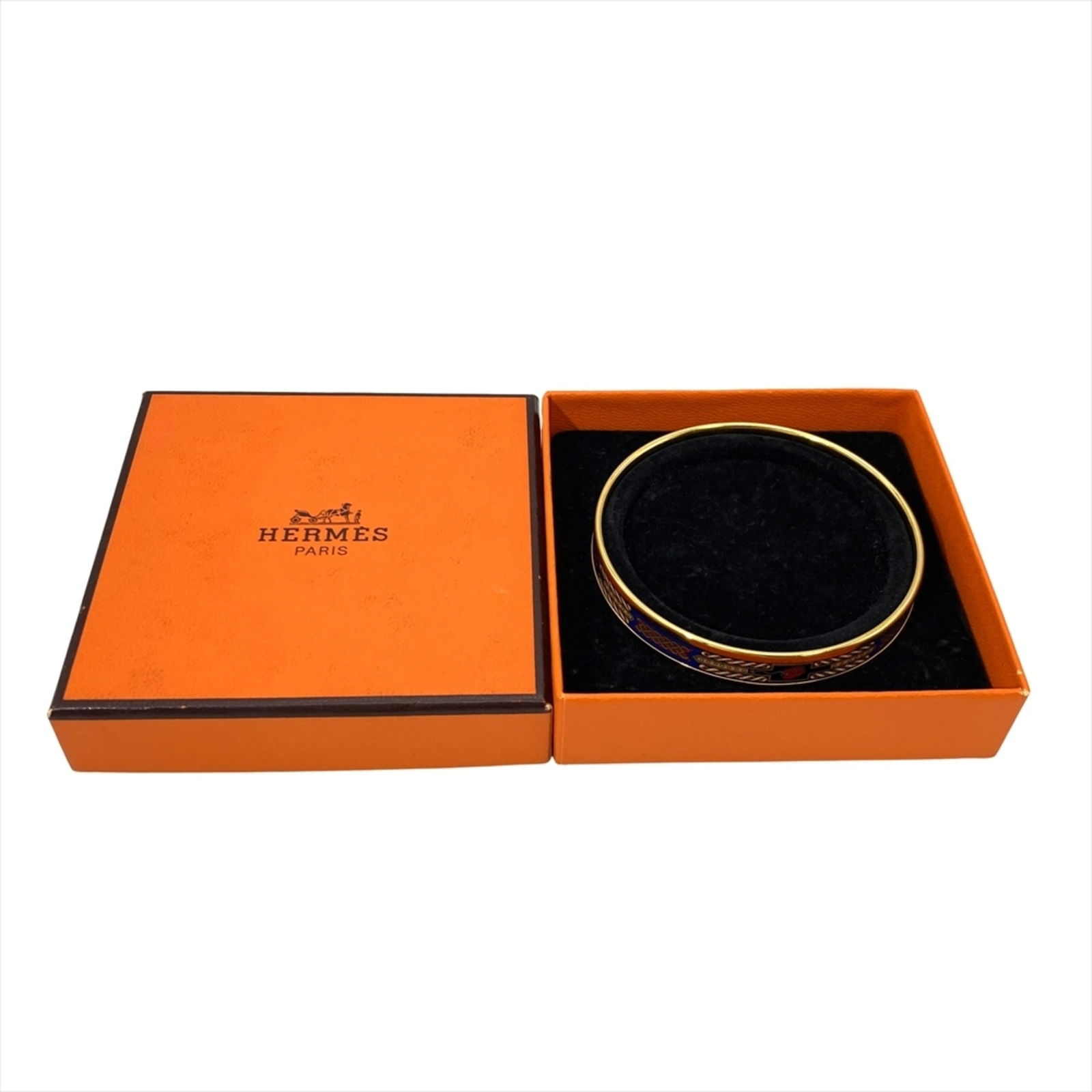 Enamel Hermes Bangle - 8