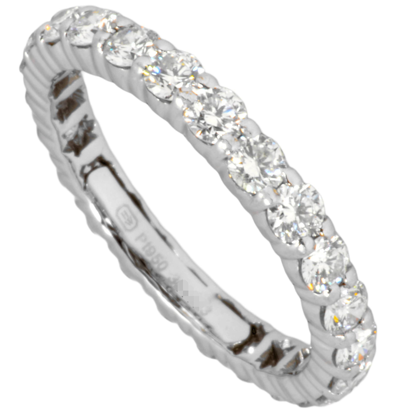 950 Harry Winston Band Ring Platinum (1 of 6)