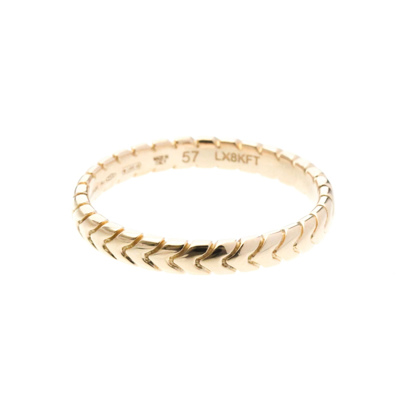 (18K) Bvlgari Band Ring Pink Gold: (18K) Bvlgari Band Ring Pink Gold This listing features (18K) Bvlgari Band Ring Pink Gold. Item specifics are provided below. Item Specifics: Brand: Bvlgari Type: Band Ring Style: Fashion Gender: Men,