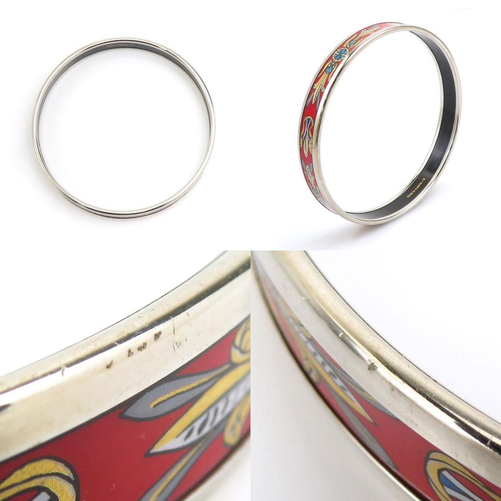 Metal - Hermes Bangle Enamel - 4