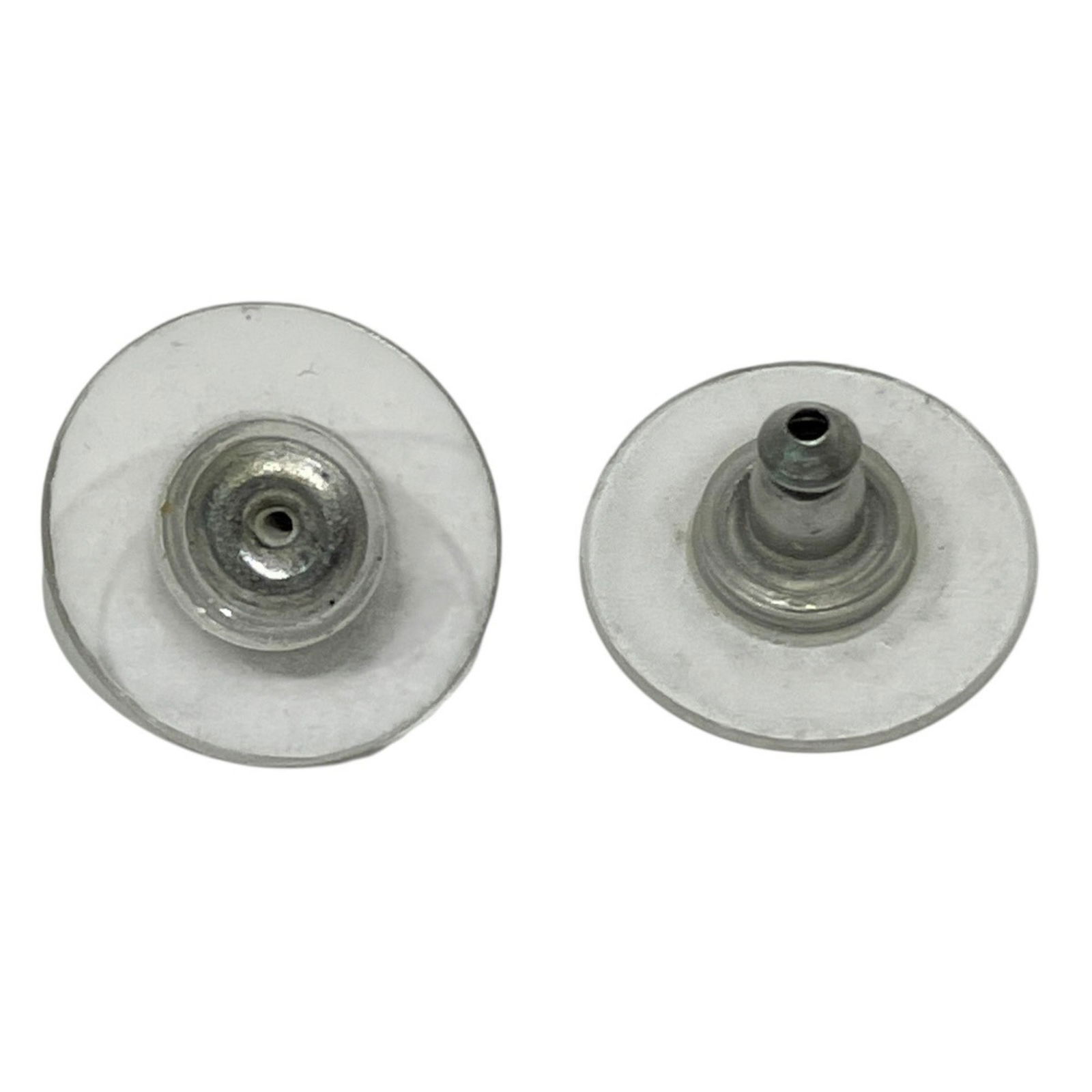 Alloy Chanel Stud Earrings - 4