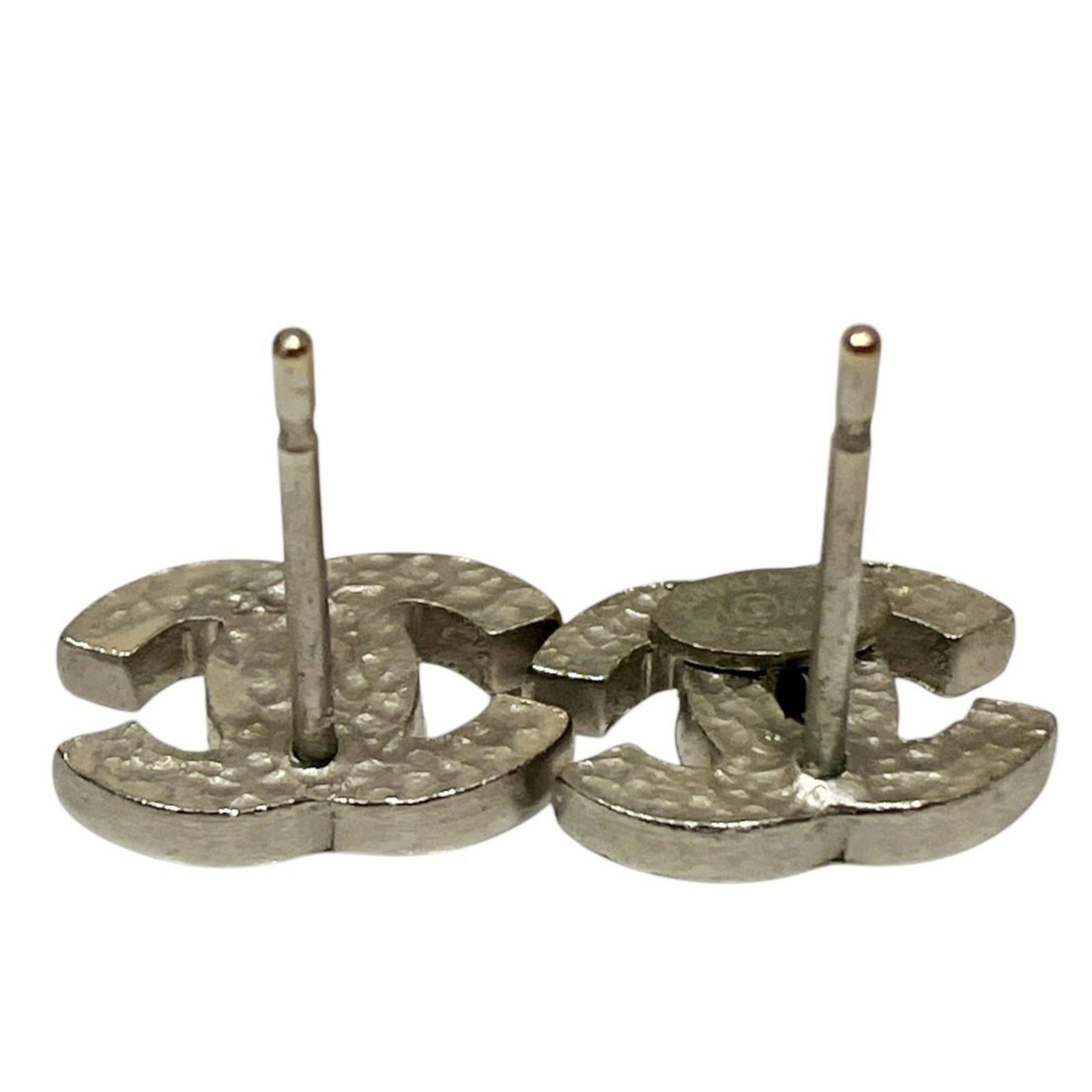 Alloy Chanel Stud Earrings - 5