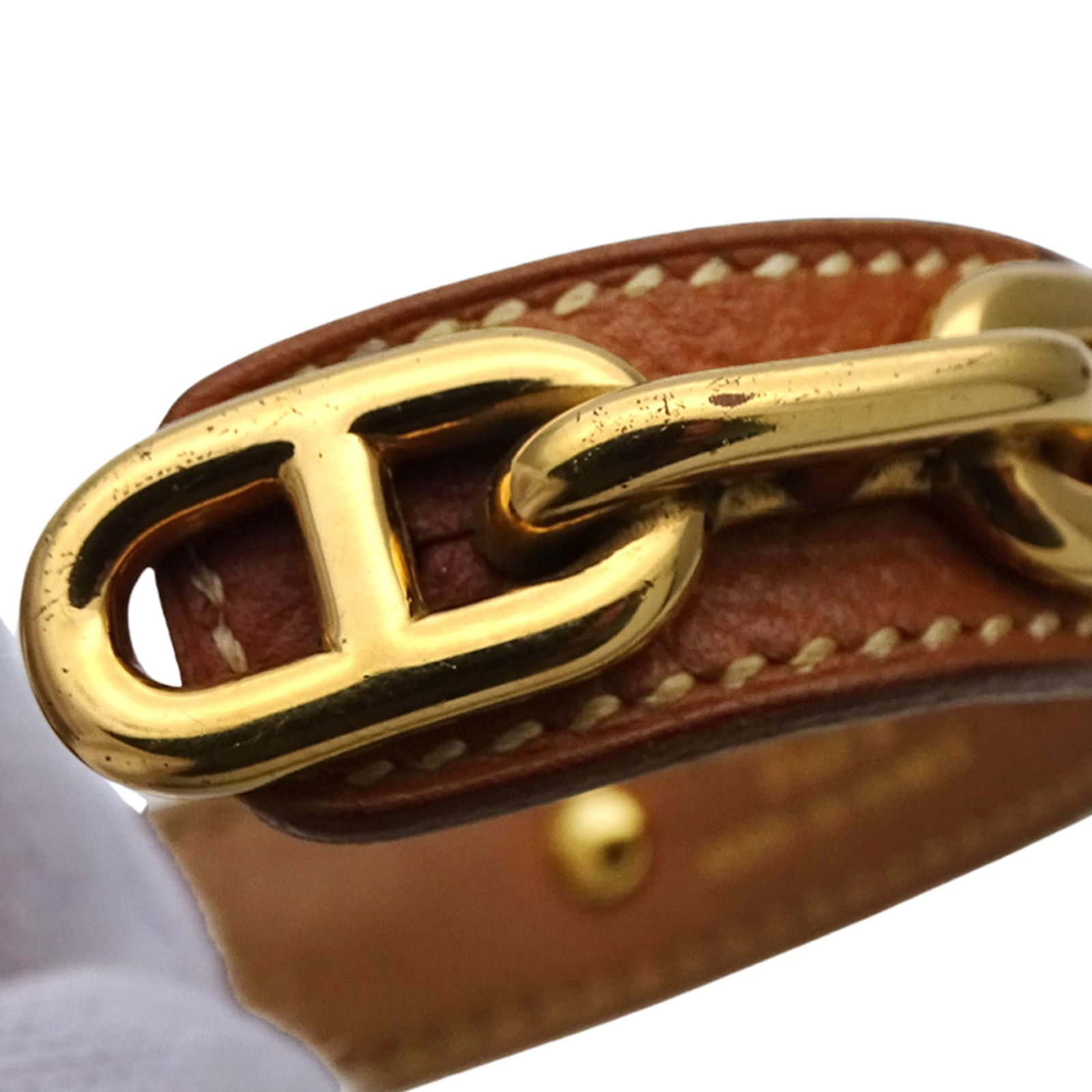 Metal - Hermes Bangle Leather - 10