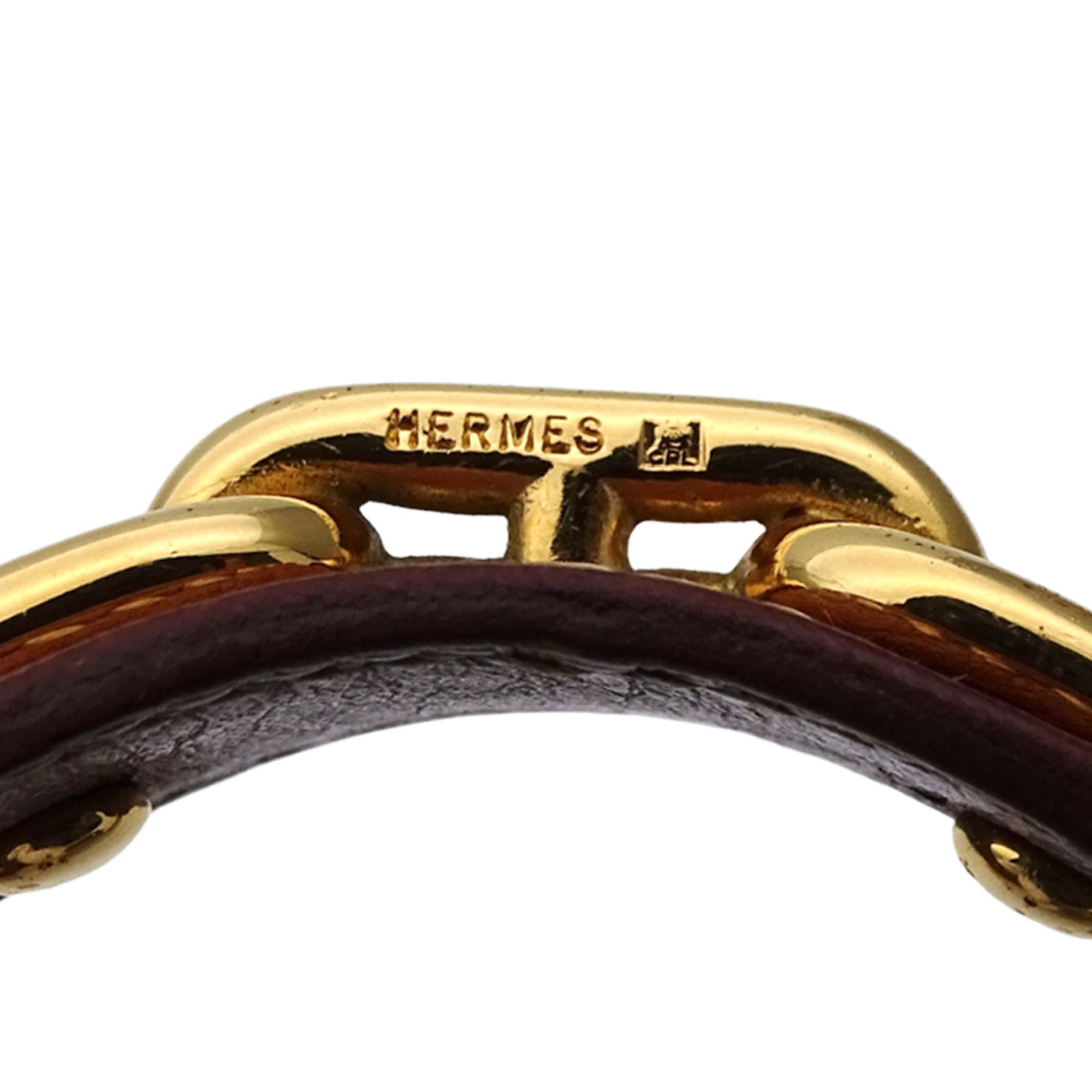 Metal - Hermes Bangle Leather - 5