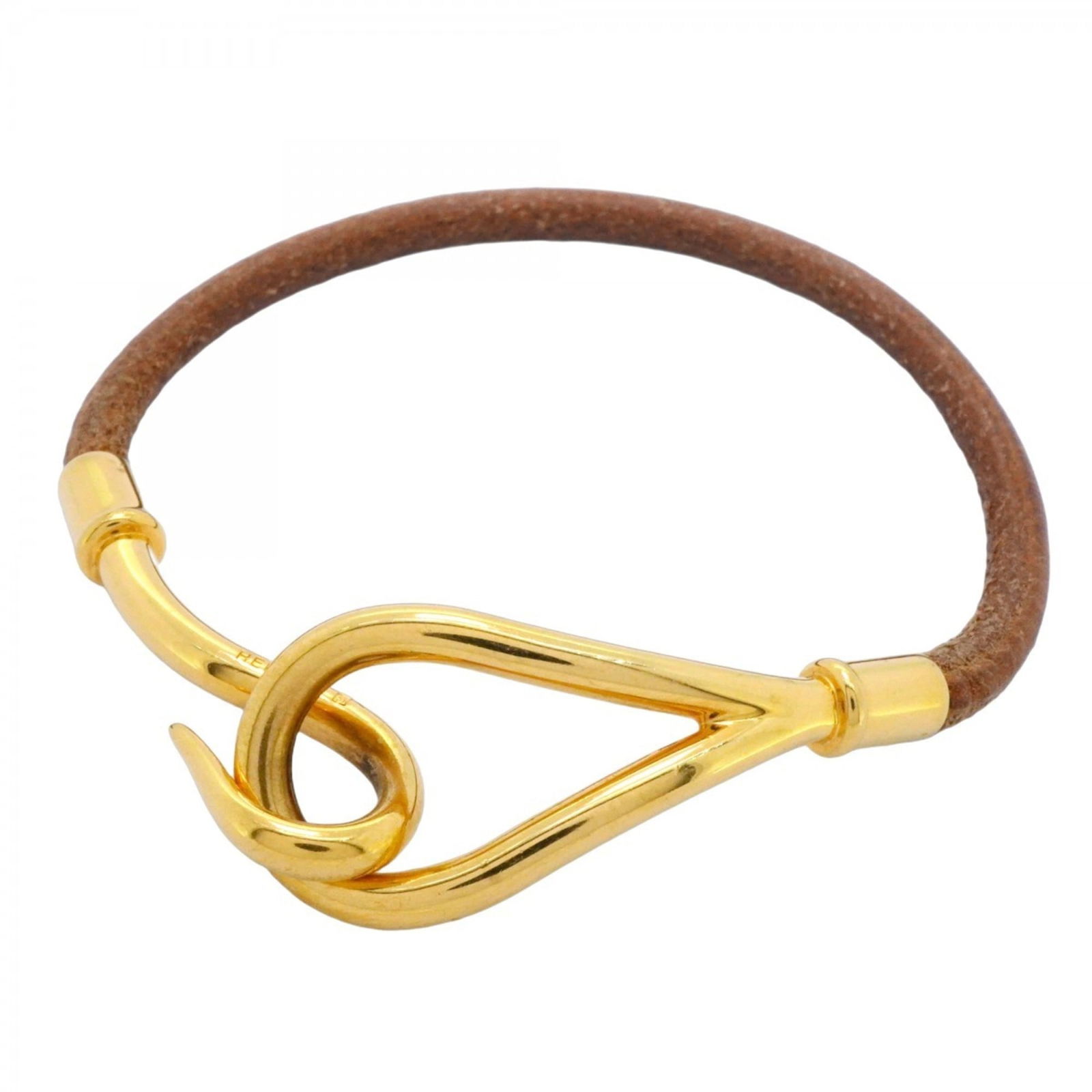 Leather - Hermes Charm Bracelet Gold Plating (1 of 10)